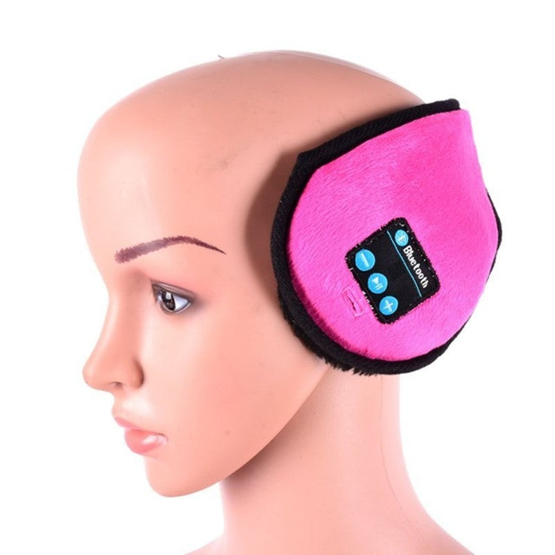 Bluetooth Headset Earmuffs – Warm Winter Ear Protection with Built-in Mic & Rechargeable Battery