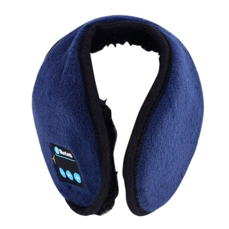 Bluetooth Headset Earmuffs – Warm Winter Ear Protection with Built-in Mic & Rechargeable Battery