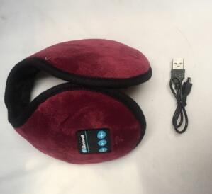 Bluetooth Headset Earmuffs – Warm Winter Ear Protection with Built-in Mic & Rechargeable Battery