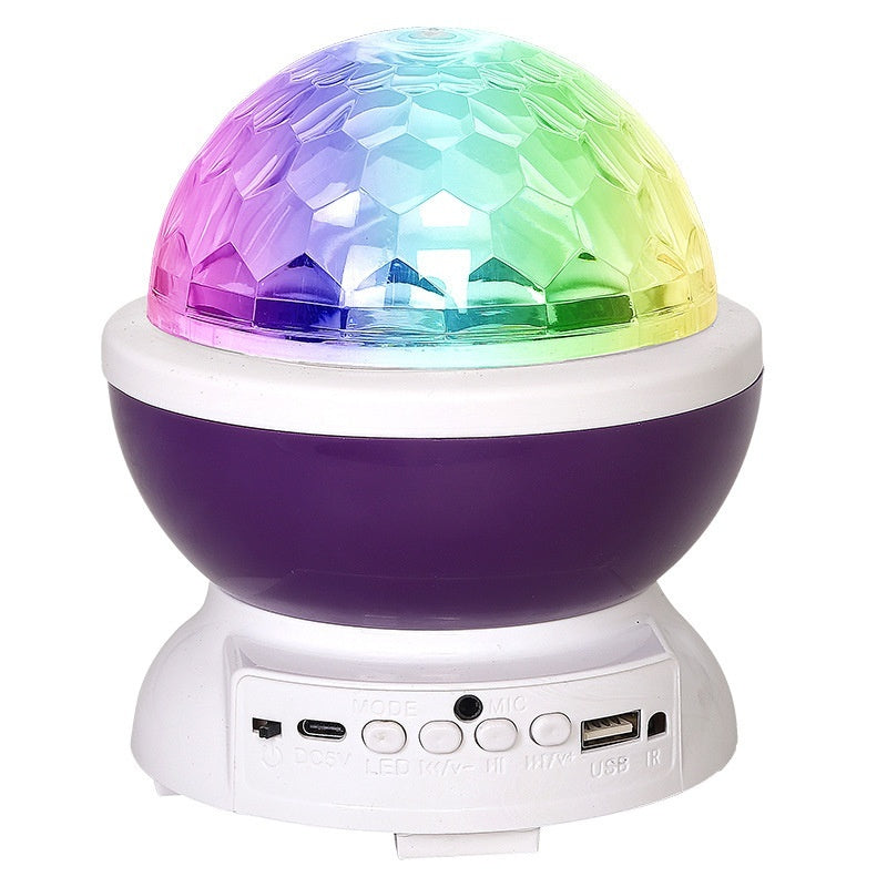 Karaoke Wireless Bluetooth Rotating Light Subwoofer