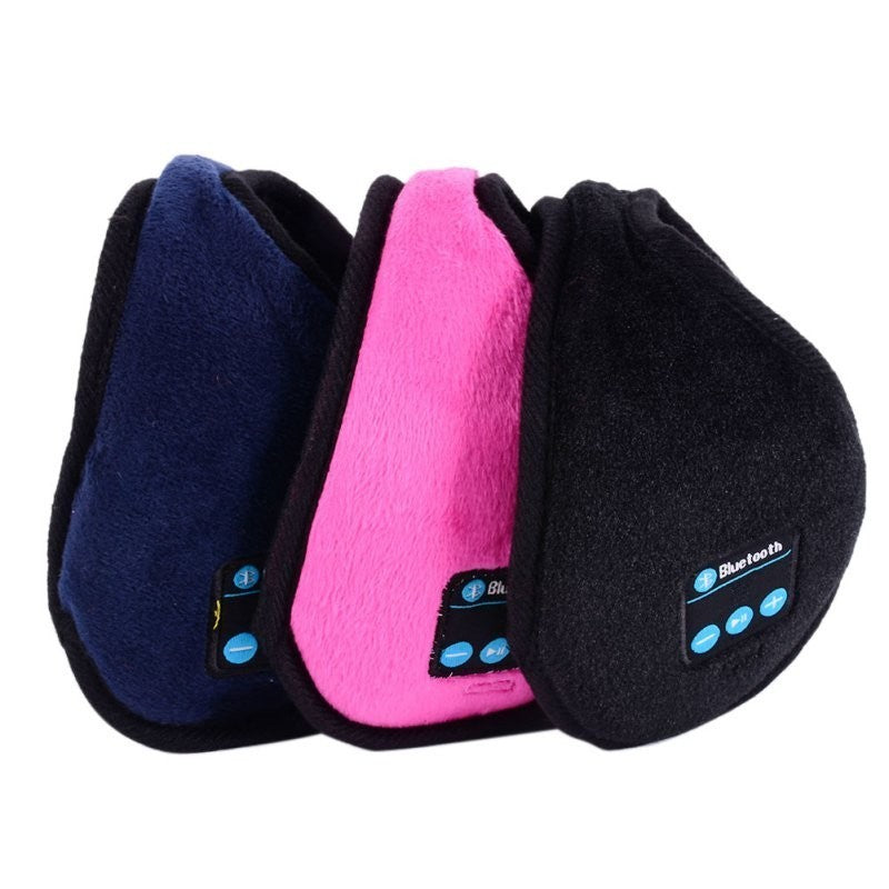 Bluetooth Headset Earmuffs – Warm Winter Ear Protection with Built-in Mic & Rechargeable Battery