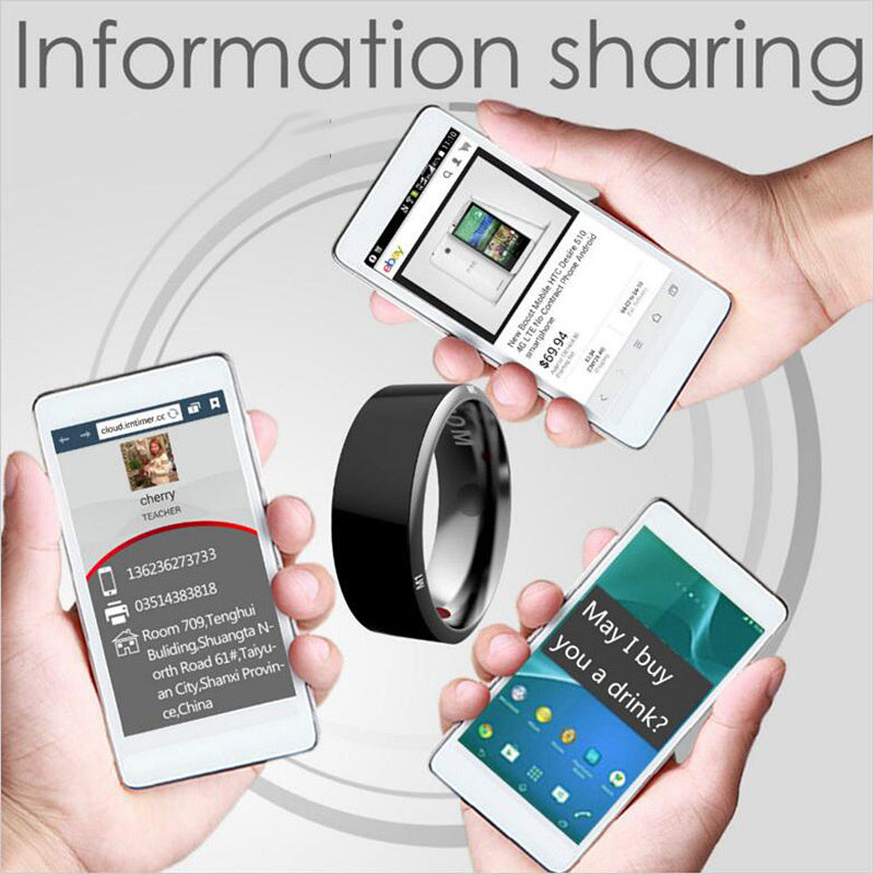 Smart NFC Ring – Stylish, Multi-Function Wearable for Convenience &amp; Privacy