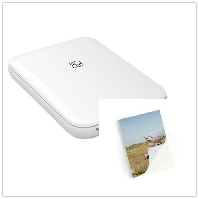 Portable Wireless Color Photo Printer – USB & Bluetooth Thermal Sublimation Printer